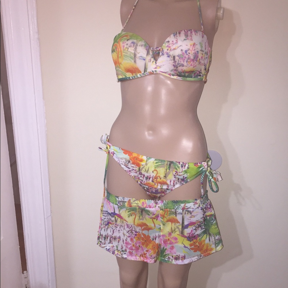 3 pieces swimming suit( raisins)